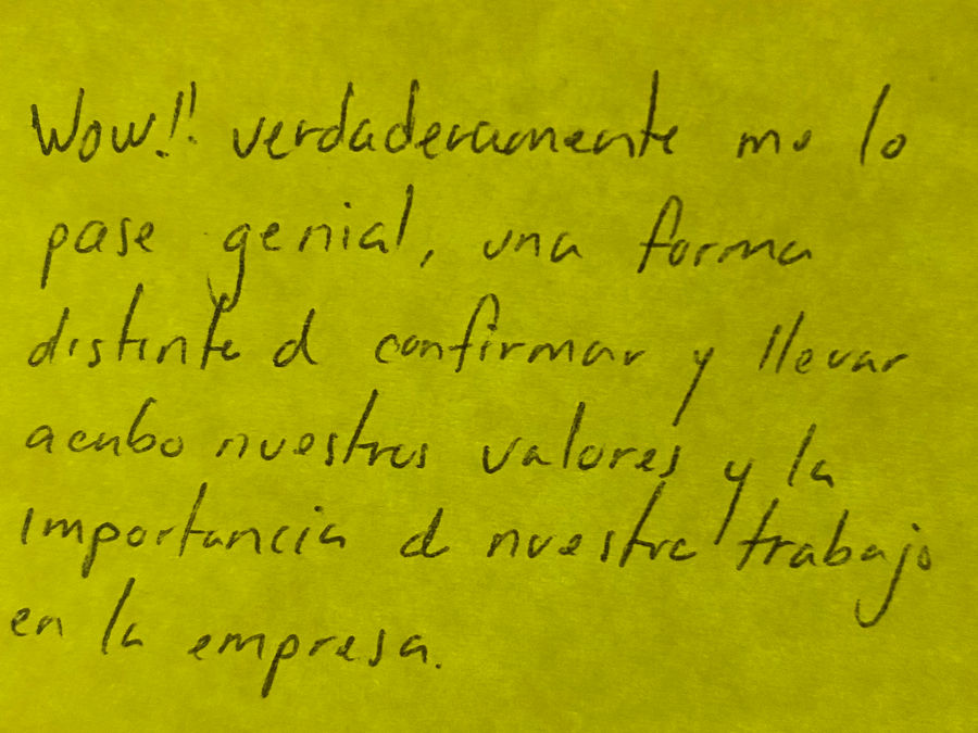 Retroalimentación de participantes 1