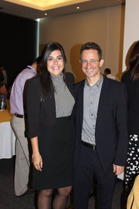Alejandra Barba con Tal Ben-Shahar